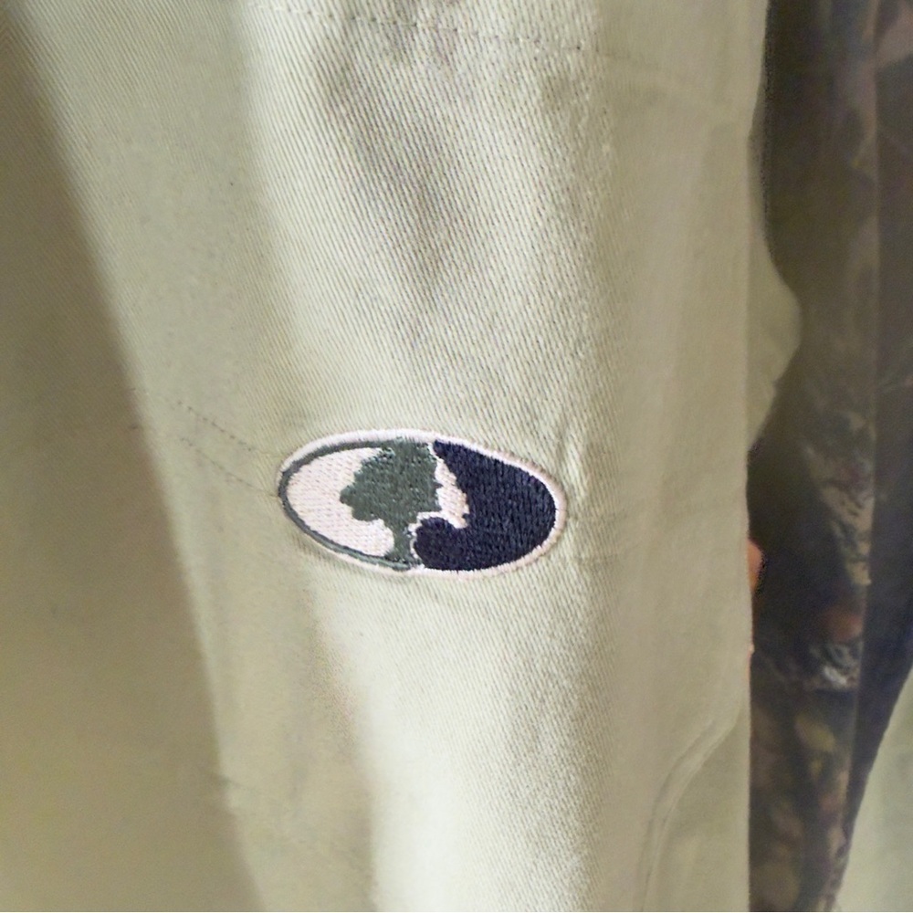 MOSSY OAK men’s large camouflage hunting shirt very good condition large - Picture 9 of 11